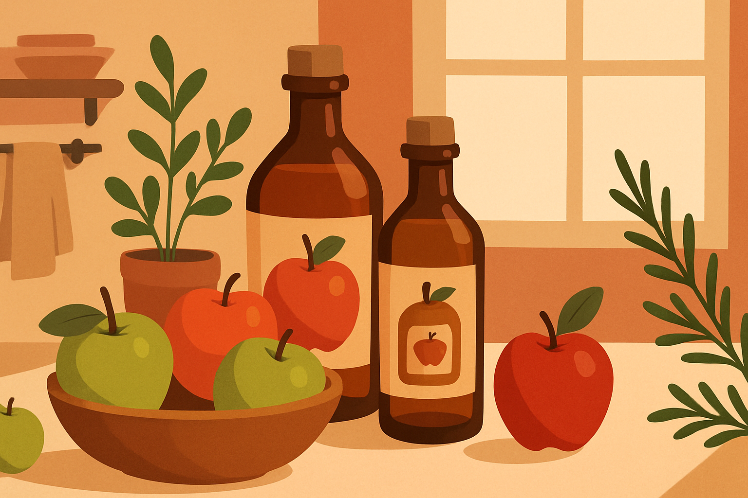 Cuka Apel: Rahasia Kesehatan Kulit dan Rambut yang Belum Banyak Diketahui