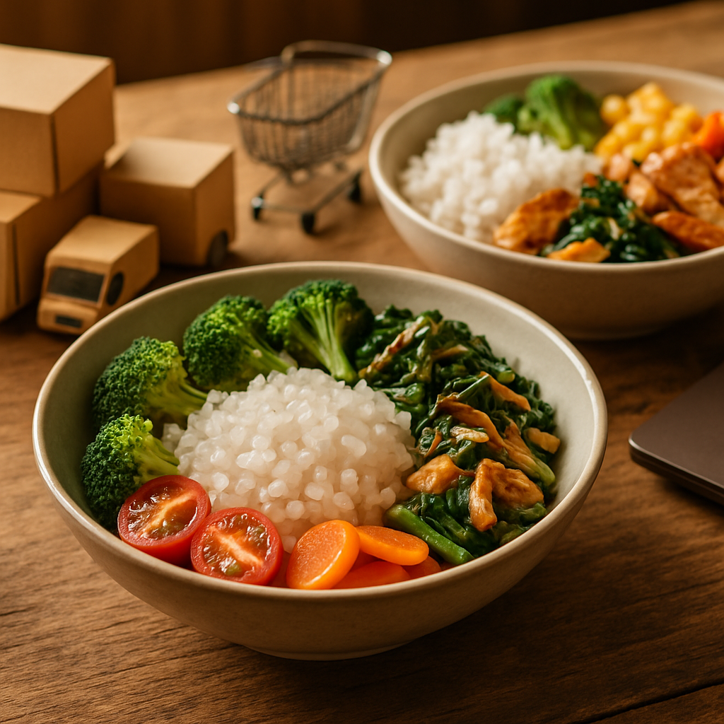 Kemasan beras porang diet shirataki siap kirim