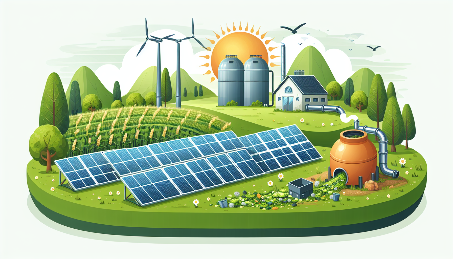 Menggali Potensi Sumber Daya Alam: Energi Terbarukan dari Limbah Pertanian