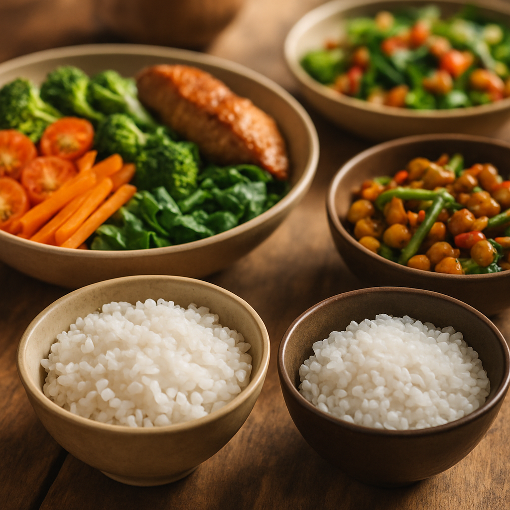 Beras porang diet shirataki di dapur modern
