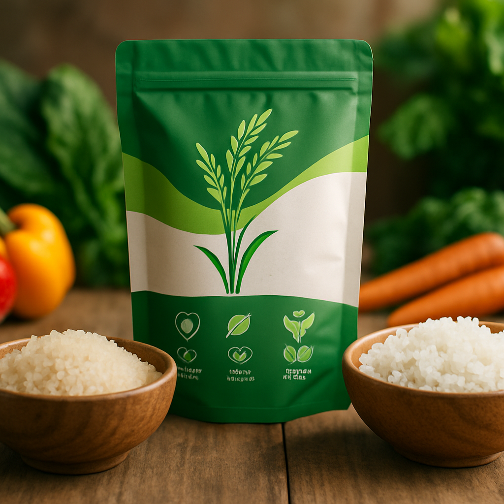 Mengoptimalkan Desain Kemasan Beras Porang Diet Shirataki untuk Menarik Konsumen
