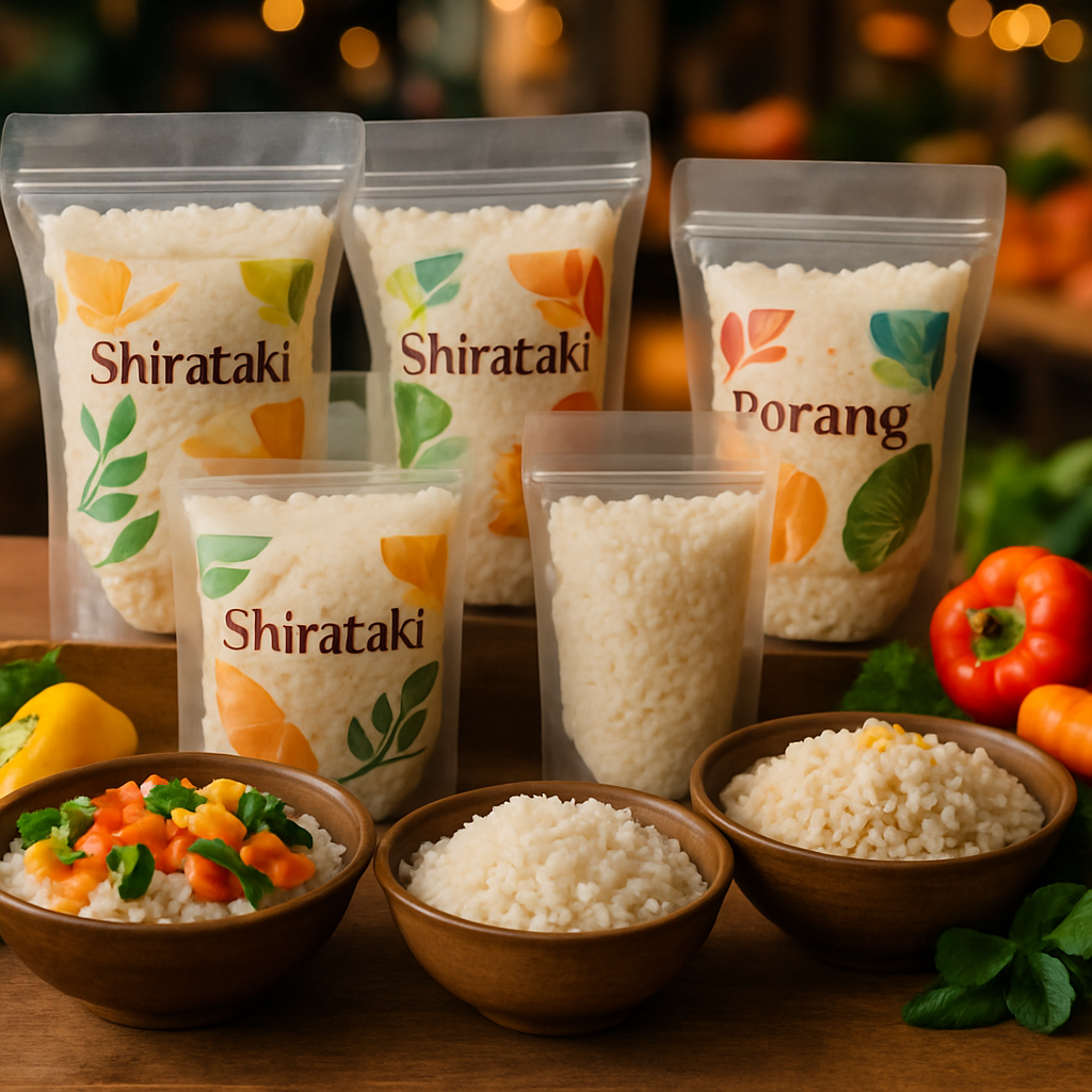 Strategi Pemasaran Beras Porang Diet Shirataki untuk Menarik Minat Konsumen