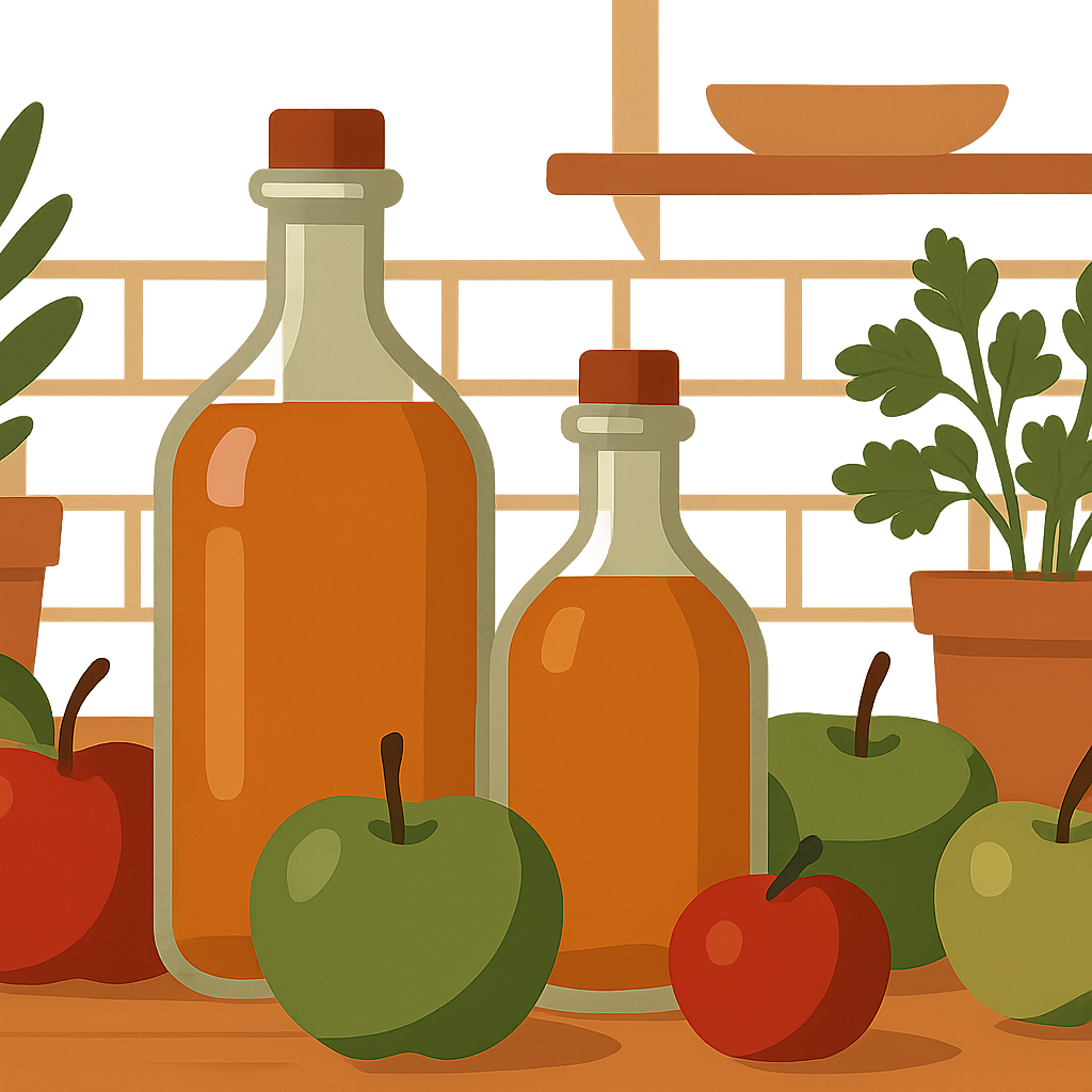 Cuka apel organik meningkatkan kesehatan hati dan metabolisme