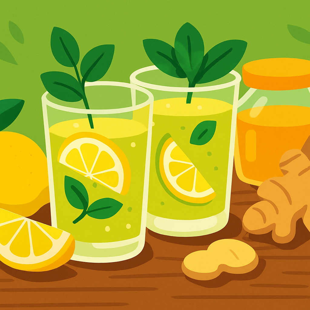 Sari lemon murni detox untuk kesehatan mata