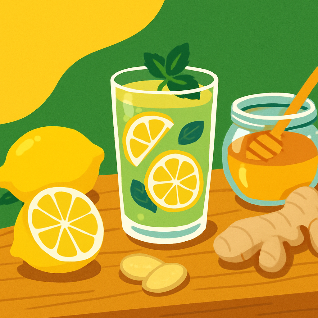 Sari lemon murni detox untuk kesehatan kulit