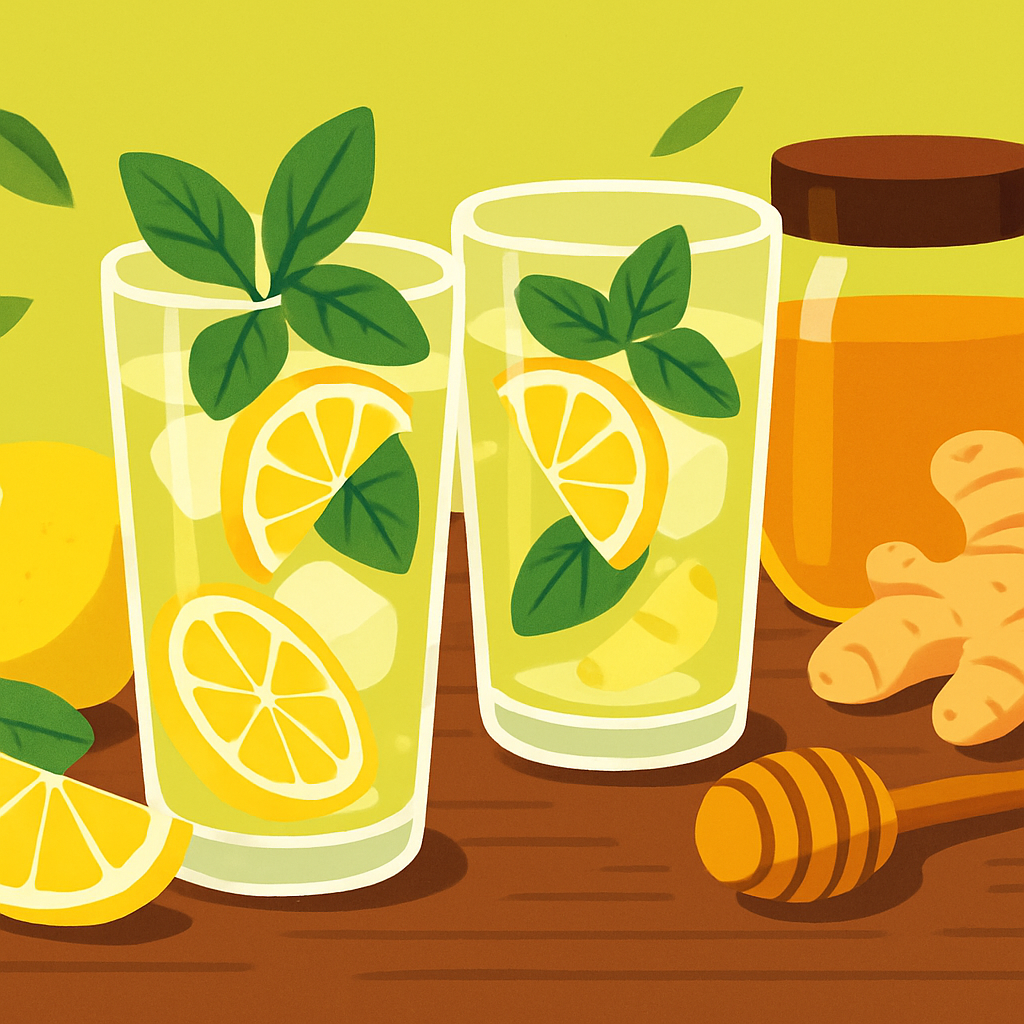 Sari lemon murni detox untuk kesehatan ginjal