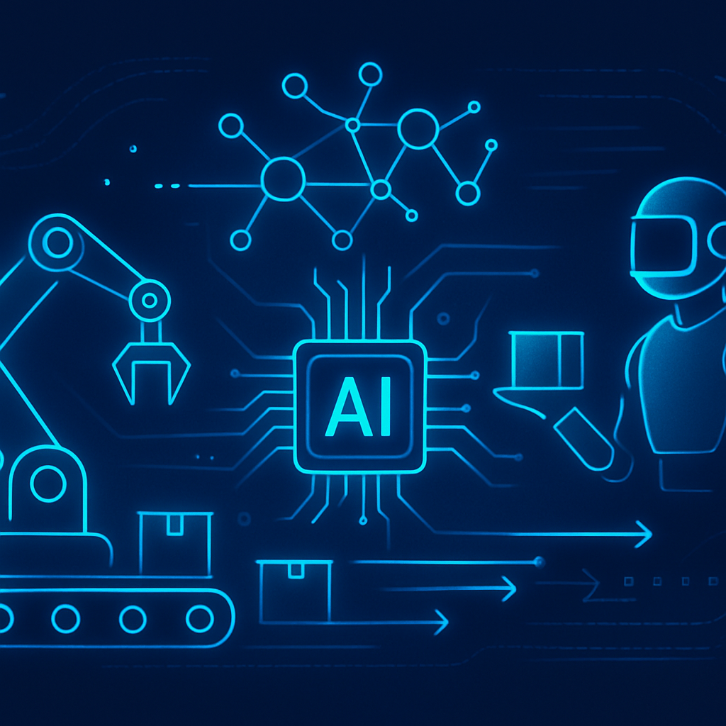 AI automation agency Indonesia dalam proses manufaktur